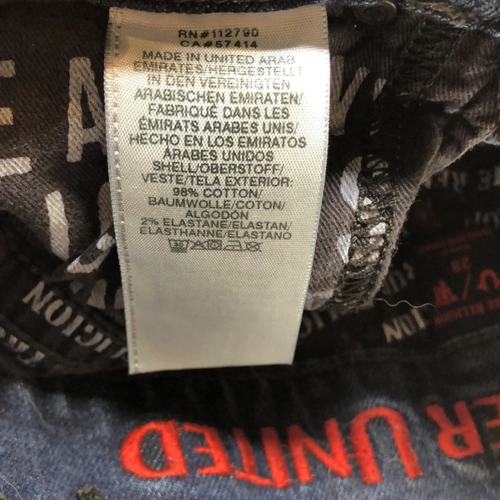 🔹True Religion x Manchester United Jeans
